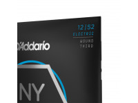 D'Addario NYXL1252W 12-52 Light Wound Third, NYXL Electric Guitar Strings D'Addario NYXL1252W 12-52 Light Wound Third, NYXL Electric Guitar Strings